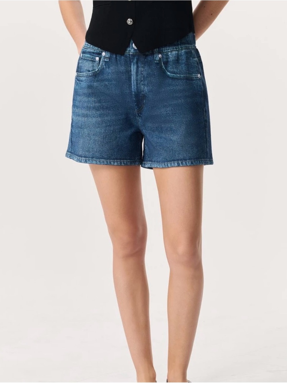 NWT Rag & Bone
Miramar Denim French Terry
Shorts Seneca,L, Pull On, Sold Out!